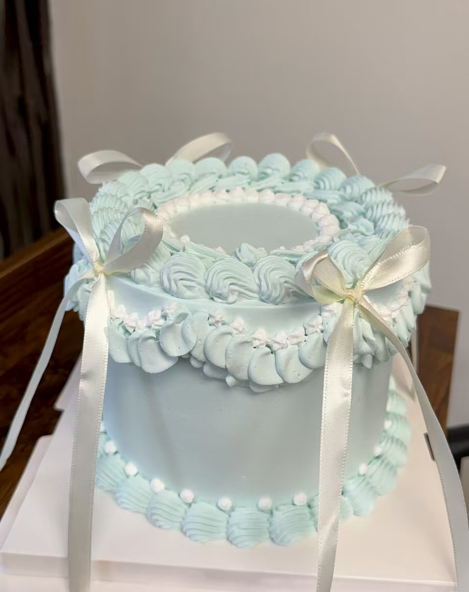 elegant custom cake