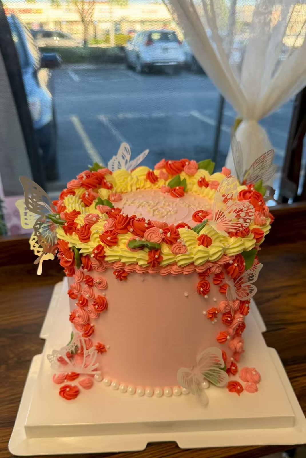 elegant custom cake