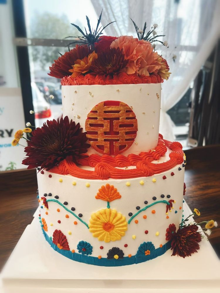 chinese custom cake