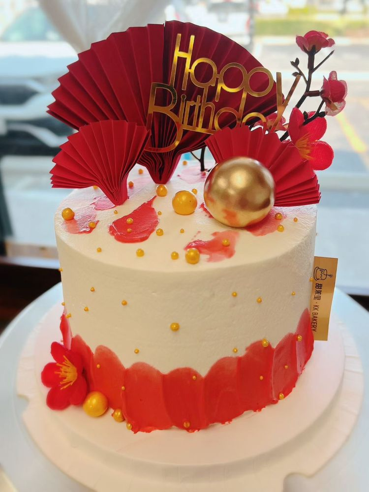 chinese custom cake