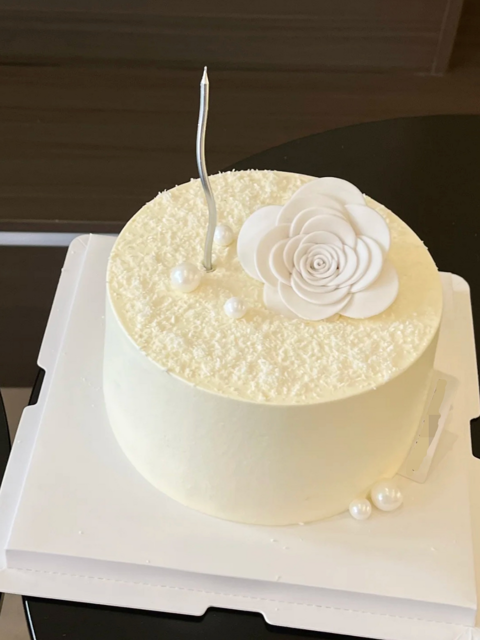 elegant custom cake