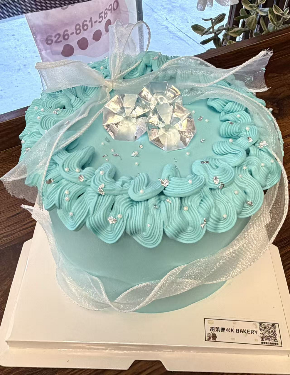 elegant custom cake